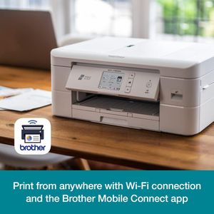 Brother Wireless Inkjet Printer – DCP-J1800W, Compact All-in-One