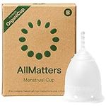 AllMatters Menstrual Cup (Formerly OrganiCup) Size B, for Those Who Have Given Birth Vaginally. Award Winning Period Cup