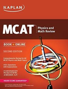 Kaplan MCAT Physics and Math Review: Book + Online (Kaplan Test Prep) by Kaplan (2015-07-07)