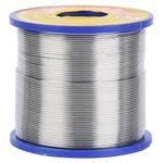 60/40 Soldering Wire,Premium 0.6~1mm 2% Flux Tin,Rosin Core Soldering Reel for Welding Parts(1mm)