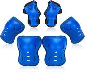 Youth / Kids Knee Pads Elbow Pad Wrist Guards Protective Set for 3 - 15 Years Child Ice Skating Roller Skates Scooter Inline Skating BMX Bike Cycling Skateboard Riding And Outdoor Extreme Multi-Sports