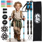 Kids Hiking Poles, Kids Walking Stick, Hiking Poles for Kids, Hiking Sticks for Kids, Kids Trekking Poles for Hiking, Kids Hiking Stick, Kids Hiking Gear, Walking Sticks for Hiking - Blue