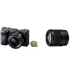 Sony Alpha A6400 Mirrorless Camera: Compact APS-C Interchangeable Lens Digital Camera & 16-50mm Lens with Sony Fe 35mm F1.8 Prime Lens