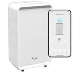 Dehumidifier for home - MYCOND Roomer 12L/Day smart dehumidifier, Quiet Operation ≤36dB, Wi-Fi Smart Control, 2L Water Tank, Ideal for Home, Bedroom & Basement