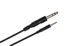 Hosa Stereo Interconnect 3.5MM to 1/4In TRS 3FT