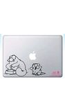 Artstickers. 11 Inch 13 Inch Laptop Sticker - Simons Cat Design - Sticker for MacBook Pro Air Mac Laptop - Black - Spilart Gift - Registered Brand