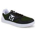 Hygear Men's Metaphor Olive Green Sneakers_7 UK (HG-GV-1005)