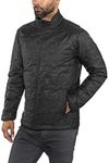 Helly-Hansen Lifaloft Insulator Ski Jacket for Men - Lightweight, Water-Resistant & Windproof with Handwarmer Pockets, 991 Black Matte, Large