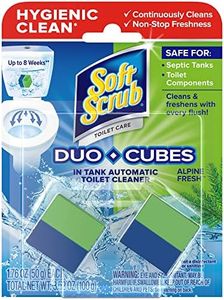 Soft Scrub In-Tank Toilet Cleaner Duo-Cubes, Alpine Fresh, 2 Count