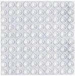 100X Self Adhesive Clear Silicone Gel Door Cabinet Drawer Bumper Pads Feet- for Noise Reduction