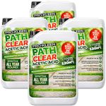 Pro-Kleen Path Cleaner Acetic Acid Concentrated 30% - Glyphosate Free - See Results In Hours, Double Strength - Eco-Friendly, Organic, Children and Pet Safe Once Dry (4 x 5 Litres)