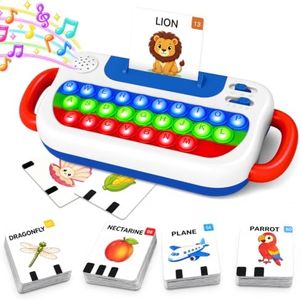 Pop Keyboard, Toddler Alphabet Sensory Learning Toys for Early Education