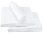 Pack of 10, 11x14 Self Adhesive Foamboard for Picture and Poster Mounting, Lightweight White Color Foam Board for Crafts, Artworks, School Projects, 3/16 inches Thick