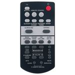 Replacement Remote Control Applicable for Yamaha Soundbar FSR66 FSR71 ZV28960 FSR73 FSR78 ZJ78750 ZJ787500 ZP80760 ZP807600 ZV289600 YAS-203 YAS-103 YAS-106 YAS-107 YAS-108 YAS-207 YAS-105 YAS-1080