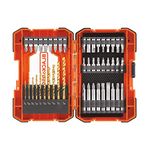 BLACK+DECKER BDA46SDDD 46-Piece Screwdriver & Drill Bits Set