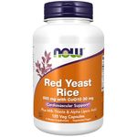 NOW Foods Red Yeast Rice & Coq10, 120 Vcaps