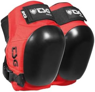 TSG Knee Pads Force III Kneepads - Skateboard, Hardshell, EVA Foam, Protective Gear, Crash Protection, Replaceable PE Cap, Tear Resistant Nylon, Certified, Open Back, Adults, Swiss Design