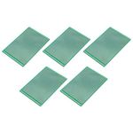 Electronic Spices 5 Pcs (12x18 cm) Universal PCB Board Double sided Prototype in Green Color Printed Circuit Board For DIY Soldering and Electronic Project