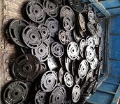 55 KG CAST Iron Weight Lifting Plates for Home Gym Exercises (5 KG X 4 NO Plates) + (2.5 KG X 6 NO Plates) + (10 KG X 2 NO Plates)