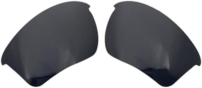 Polarized Replacement Lenses for Oakley Half Jacket 2.0 XL Sunglass (black)