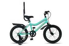 The Faster BMX Zoom Kids Cycle 16T with Training Wheels (SEMI-Assembled) for Boys and Girls Ideal for Age Group 4.5-6 Years,Frame: 10 Inches (SEA Green)