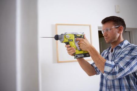 Ryobi 18V ONE+ Cordless SDS+ Drill – 4-Mode, Bare Tool