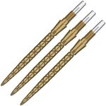 TARGET Darts Swiss Point Storm Diamond Dart Points (3 Pack Set of Tips) 30mm Gold SP – Change Dart Point, Professional Darts Accessories