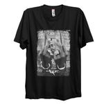 Pac Rap T Shirt Hip Hop Unisex All Eyez On Me Graphic T-Shirt | Gangster Rap Vintage Tee Outlawz Me Against The World Album Cover Shakur (UK, Alpha, S, Black)