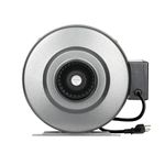iPower 4 Inch 190 CFM Duct Inline Fan Vent Blower for Exhaust and Intake, Grounded Power Cord