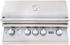 Lion L75000 32-Inch Built-in Natural Gas Grill with Rear Infrared Burner