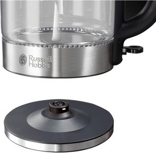 Russell Hobbs Glass Kettle 1.7L – Fast Boil, Stainless Steel