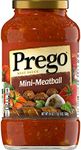 Prego Mini-Meatball Meat Sauce, 24 