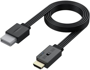 AUTOUTLET Wii to HDMI Converter with 4:3/16:9 Aspect Ratio Switch, 1080P Wii HDMI Adapter Cable Supports All Wii Display Modes, Compatible with Nintendo Wii, Wii U for Full HD TV, Monitor