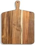Acacia Wood Cutting Board and Chopp
