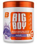 Big Boy Ballistic Supps Muscle Building Pre-Workout Powder, Stim-Free, L-Citrulline Supplement (Grape APE)