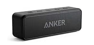 Anker Soundcore 2 Portable Bluetooth Speaker with 12W Stereo Sound, Bluetooth 5, Bassup, IPX7 Waterproof, 24-Hour Playtime, Wireless Stereo Pairing, Speaker for Home, Outdoors, Travel