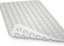 Dolphy Bathtub Mat - Silicone Soft & Safe Bath/Shower Mat with Suction Cups, Anti Slip for Kids & Elderly Safety | Bathroom Accessories (70 X 40 cm)