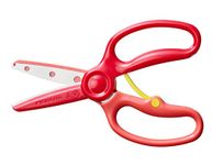 FISKARS Plastic Scissors, Plastic Training scissors, Red