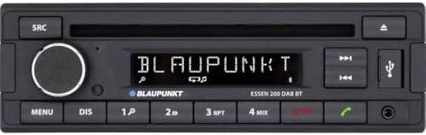 Blaupunkt ESSEN200DAB Single Din Stereo with DAB+, Bluetooth, CD, USB & AUX