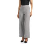 BlissClub Werk-It Wide Leg Pants | Herringbone Pattern | Classic Patch Pockets | Cotton Pants