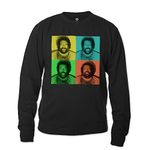 Bud Spencer Official Men's Sweatshirt Black Black - Black - Medium