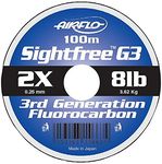 Airflo Sightfree G3 Fly Fishing Flourocarbon Tippet 7LB 100M