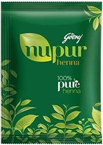 Godrej Nupur Henna Natural Mehndi for Hair Color with Goodness of 9 Herbs 3 Pack with 400 g in Each Packet (3 x 400 g / 3 x 14.10 oz)