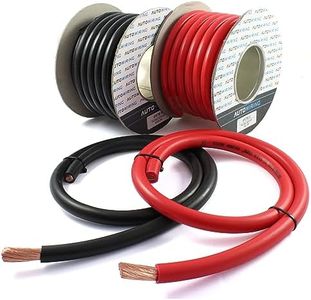 Autowiring Automotive Hi-Flex 485 Amp 70mm² 2/0 AWG Battery/Starter/Inverter/Welding PVC Cable Wire (Black, 1 Metre)