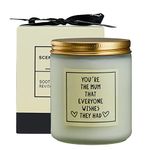 Rosemary+Orange+Sage Scented Soy Candles - Birthday Candle for Mum,Gift for Mum,Mum Presents,Mum Gift,Mother Gift Ideas,Birthday,Christmas,Mothers Day Gift for Mum (YOU ARE THE MUM)