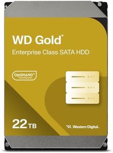 Western Digital Gold Enterprise Class 22TB SATA Internal Hard Disk Drive, 3.5-Inch Size