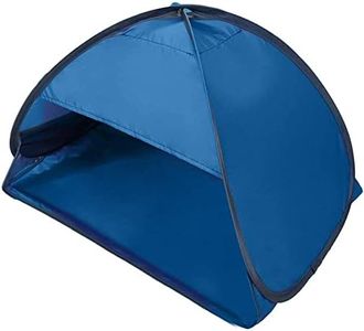 Beach Sun Shelters,Instant Sun Shade Canopy Head PopUp Canopy Automatic Shade Tent for Camping Fishing Hiking Picnic Portable Sun Shelter Windproof Waterproof with Mobile Phone Stand (70x50x45cm)