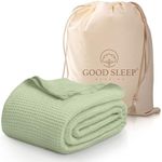 Cotton Blankets Queen Size, Luxury 