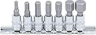 BGS 2161 | Bit Socket Set | 6.3 mm (1/4") Drive | internal Hexagon 4 - 12 mm | 7 pcs.