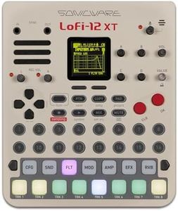 Sonicware Lofi-12 XT Limited Retro Color [Low-res Digitized Sampler] 12/24kHz Early-Digital Sound Sampling+12-bit Sampler mode, Compact/Lightwight/Battery-powered《Try Now, Intro Deal!》